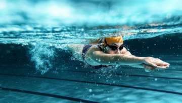 23 февраля в Минске проходили республиканские соревнования по водным видам спорта