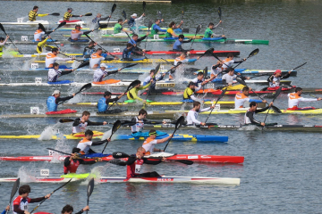 Чемпионат Европы ЕСА в Чехии на байдарках и каноэ
