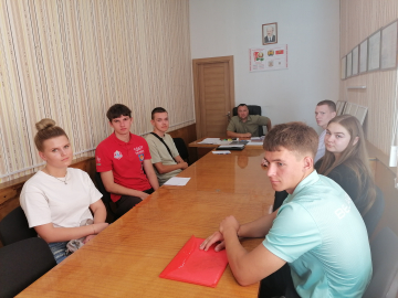 Встреча руководства учреждения с молодыми специалистами